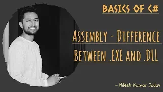 What is the difference between .exe and .dll | Basics of C#