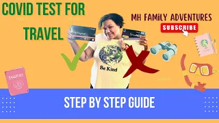 How to take AT HOME COVID TEST for travel (EMED/NAVICA)