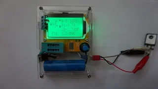 Доработка ESR Тестера LCR-T4(T3)NoStripGrid(Питание,энкодер,частотометр,вольтметр).