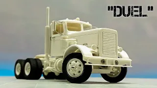 How to make a Peterbilt Chassis from PVC The duel 1971