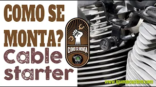 Tutorial paso a paso para cambiar cable aire en Harley carburación Sportster o otras