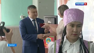 Новоизбранный глава Таштыпского района Николай Чебодаев приступил к исполнению своих обязанностей