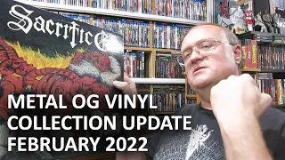 METAL VINYL OG Record Collection Update - February 2022 (Heavy Metal / Thrash Metal)