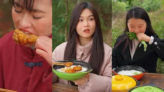 I thought Yoyo would rise to the top this time, I didn't expect ah! mukbang | songsong and ermao
