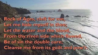 Rock of Ages, Cleft for Me (Tune: Redhead No. 76 - 4vv) [with lyrics for congregations]