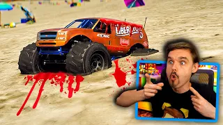In GTA 5.. I found an ABANDONED monster truck BUT it's... (OH MY!)