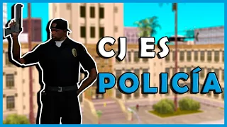 CJ es POLICÍA | GTA San Andreas Loquendo