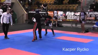 Kacper Ryćko -42kg Kadeci Kick Light W1R1