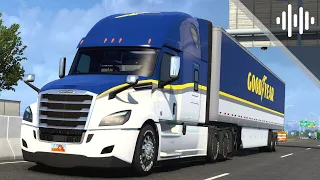 Goodyear DLC FIRST LOOK With The Freightliner Cascadia!!! | American Truck Simulator (ATS) Showcase