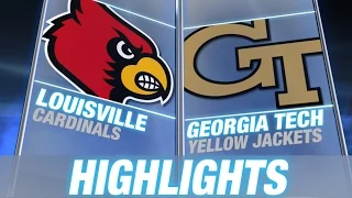 Louisville vs Georgia Tech | 2014-15 ACC Men's Basketball Highlights