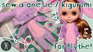 HOW TO - Sew a Kigurumi Onesie for Blythe