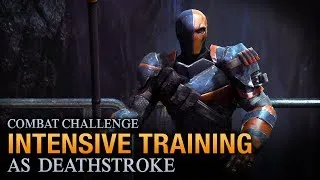 Batman: Arkham Origins - Intensive Training [as Deathstroke] - Combat Challenge