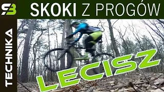 Technika jazdy na rowerze górskim - dropy cz. 1. Skoki z progów. XC / MTB