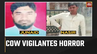 Cow Vigilantes Kill 2 Over Alleged Cow Smuggle |  Bodies Found Inside Charred Vehicle In Haryana