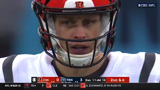 Bengals @Titans Week 12 2022 Highlights