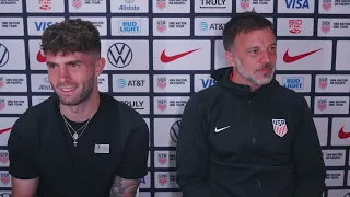 PRE-MATCH PRESS CONFERENCE: Christian Pulisic & Anthony Hudson | USMNT vs. Grenada | March 23, 2023