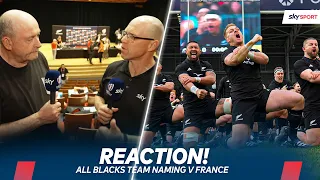 All Blacks team naming REACTION with Jeff Wilson & Grant Nisbett | NZ v France - Rugby World Cup