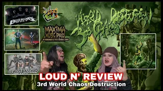 🇮🇩 🇦🇺 BURNING WOLF//SYSTEM TRASHED//GHOST BASTARD | 3rd WORLD CHAOS DESTRUCTION ☠️ LOUD N' REVIEW