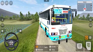KSRTC Bus Driving in Bus Simulator Indonesia Android Gameplay | Eicher Bus Game Download #busgame