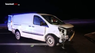 Verkehrsunfall mit Kleintransporter auf der Innkreisautobahn bei Aistersheim