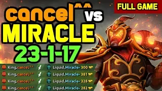 OMG! Miracle can't catch a break in this game - Nonstop Fight gameplay by cancel^^