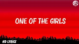 The Weeknd - One Of The Girls (Lyrics) Ft. JENNIE, Lily Rose Depp, Ed Sheeran, Halsey,... ..Mix Ly