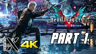 Devil May Cry 5: Special Edition - Vergil Gameplay Walkthrough Part 1 (Xbox Series X, 4K)