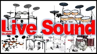 7 Playing Live Tips For A More Realistic And Powerful Electronic Drum sound