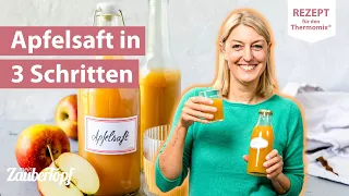 😍🍎 Apfelsaft einfach selber machen im Thermomix® | Thermomix Rezept