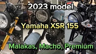 The all new 2023 model... Yamaha XSR 155... Quick review and price update.