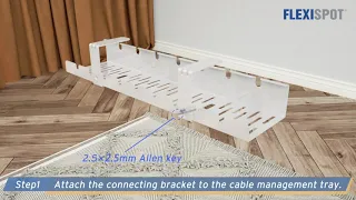 FlexiSpot Cable Management Tray For Standing Desk CMP502