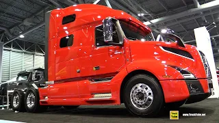 2022 Volvo VNL 760 Sleeper Truck - Exterior Interior Walkaround Tour - Salon Camion Lourd de Quebec