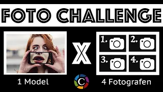 Foto-Challenge: 4 Fotografen shooten 1 Model - CamunityTV #2