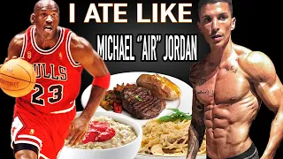 I Ate Like Michael ''AIR'' Jordan for a DAY