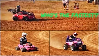 Power Wheels Hit The Race Track