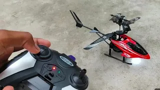 RC Helicopter | Unboxing & Testing driving | RC Helicopter 3.5 Channels #