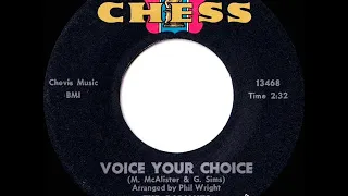 1965 HITS ARCHIVE: Voice Your Choice - Radiants