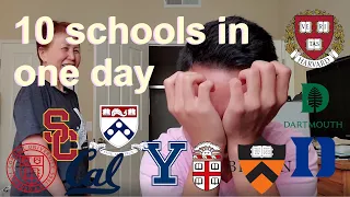 Accepted into 7 SCHOOLS ON IVY DAY?? COLLEGE DECISION REACTION 2020! (Harvard, Brown, UPenn, Duke +)