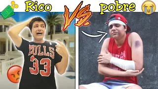 RICO VS POBRE NA ESCOLA #49 - POBRE SE MACHUCOU !!