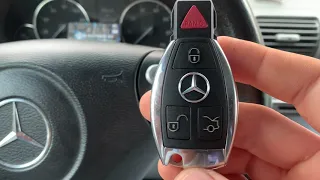 Изготовление ключа Mercedes W203 запрограммировал новый ключ