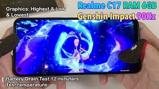 Realme C17 Genshin Impact Gameplay New Updates