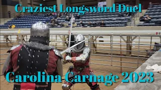 Craziest Longsword Fight in America (Carolina Carnage 2023)