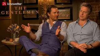 THE GENTLEMEN interview: Are Matthew McConaughey & Hugh Grant real gentlemen?