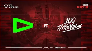 LOUD vs 100T - VCT Americas Stage 1 - W6D2 - Map 2