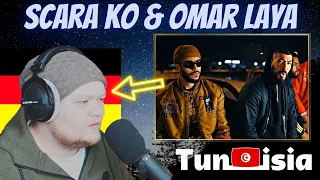 🇹🇳 SCARA KO & OMAR LAYA - CRIMINEL & COMMANDO | German rapper reacts