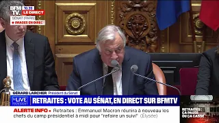 Retraites: le Sénat adopte très largement la réforme avant le passage à l'Assemblée