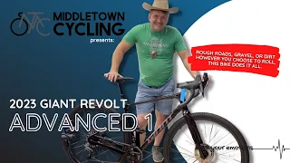 2023 GIANT REVOLT ADVANCED 1 700C -@MiddletownCycling [ROLL, THIS BIKE DOES IT ALL!!]