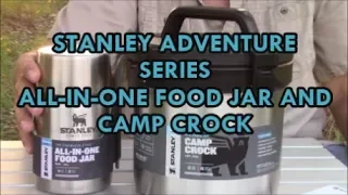 STANLEY ADVENTURE ALL IN ONE FOOD JAR AND CAMP CROCK