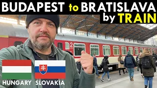 BUDAPEST to BRATISLAVA Train!