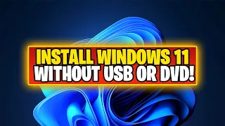 How To Install Windows 11 Without USB or DVD! Upgrade To Windows 11!